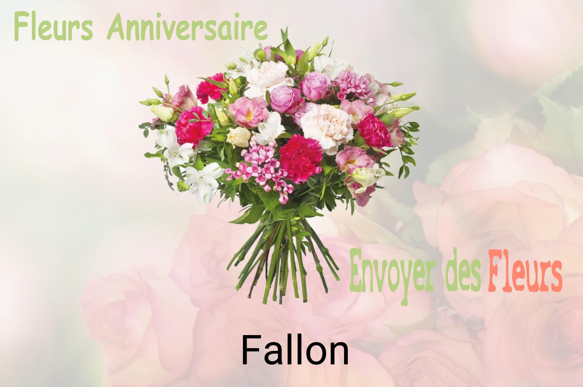 Bouquet de fleurs d’anniversaire livré à Fallon